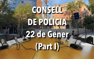 CONSELL DE POLICIA 22 DE GENER (Part I)