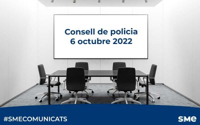 Consell de policia 6 octubre 2022