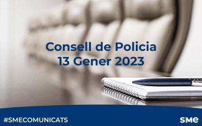Consell de Policia 13 Gener 2023