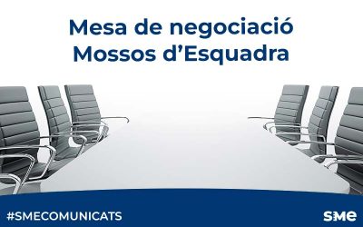 Mesa de negociació mossos d’esquadra