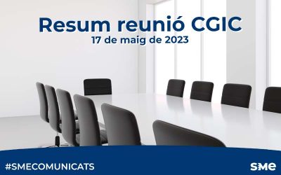 Resum reunió CGIC 17 de maig de 2023
