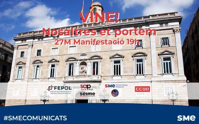 VINE! Nosaltres et portem. 27M Manifestació 19h