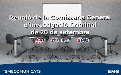 Reunió de la Comissaria General d’Investigació Criminal de 20 de setembre