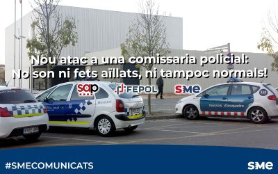 Nou atac a una comissaria policial: No son ni fets aïllats, ni tampoc normals!