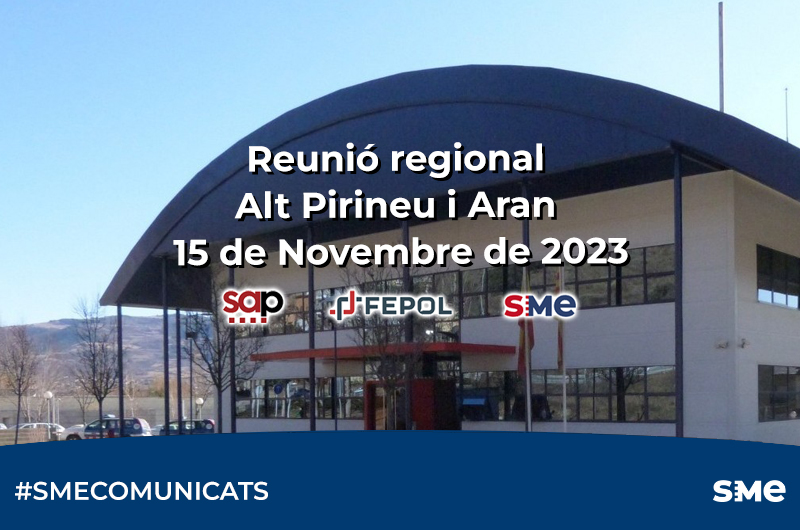 Reunió regional Alt Pirineu i Aran 15 de Novembre de 2023