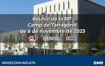 Reunió de la RP Camp de Tarragona de 8 de novembre de 2023