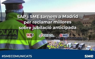 SAP i SME tornem a Madrid per reclamar millores sobre jubilació anticipada