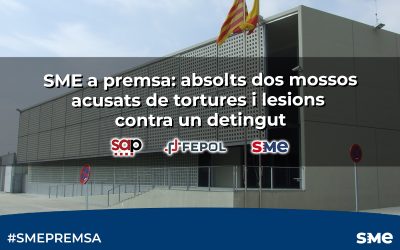SME a premsa: absolts dos mossos acusats de tortures i lesions contra un detingut