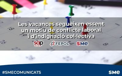 Les vacances segueixen essent un motiu de conflicte laboral i d’indignació col·lectiva