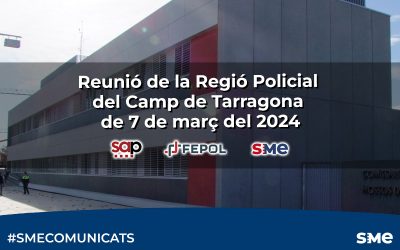 Reunió de la Regió Policial del Camp de Tarragona de 7 de març del 2024