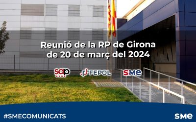 Reunió de la RP de Girona de 20 de març del 2024