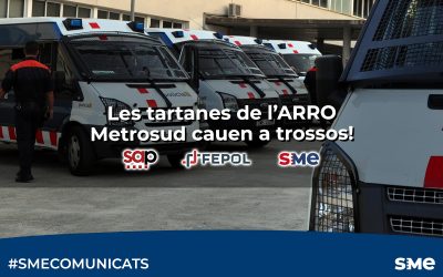 Les tartanes de l’ARRO Metrosud cauen a trossos!