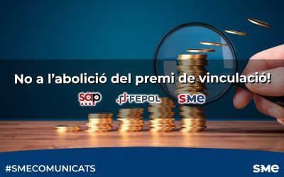 No a l’abolició del premi de vinculació!