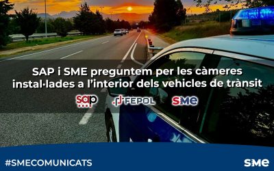 SAP i SME preguntem per les càmeres instal·lades a l’interior dels vehicles de trànsit