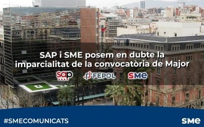 SAP i SME posem en dubte la imparcialitat de la convocatòria de Major