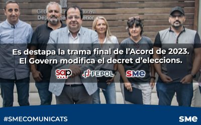 Es destapa la trama final de l’Acord de 2023. El Govern modifica el decret d’eleccions