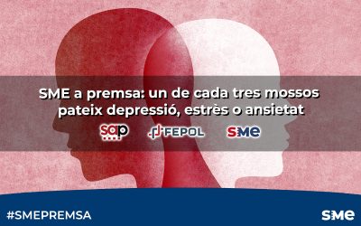 SME a premsa: un de cada tres mossos pateix depressió, estrès o ansietat