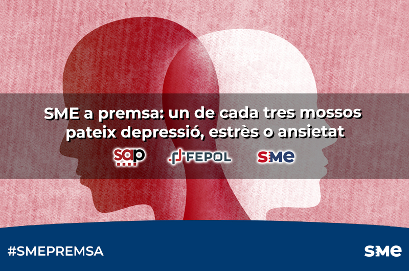 SME a premsa: un de cada tres mossos pateix depressió, estrès o ansietat