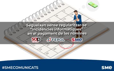 Segueixen sense regularitzar-se “incidències informàtiques” en el pagament de les nòmines