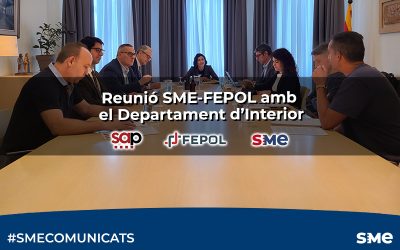 Reunió SME-FEPOL amb el Departament d’Interior