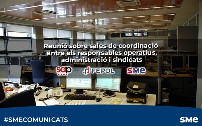 Reunió sobre sales de coordinació entre els responsables operatius, administració i sindicats