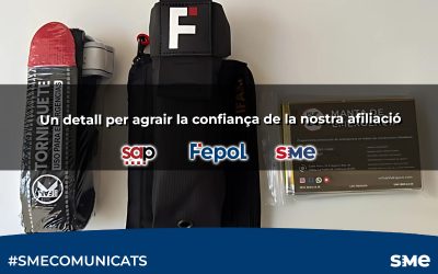 Un detall per agrair la confiança de la nostra afiliació