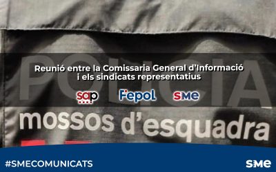Reunió entre la Comissaria General d’Informació i els sindicats representatius
