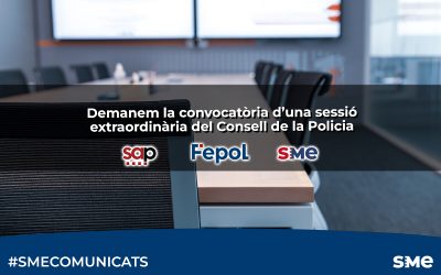 Demanem la convocatòria d’una sessió extraordinària del Consell de la Policia