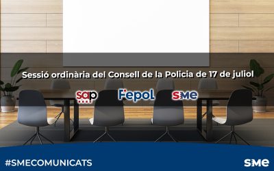 Sessió ordinària del Consell de la Policia de 17 de juliol