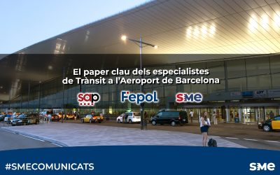 El paper clau dels especialistes de Trànsit a l’Aeroport de Barcelona