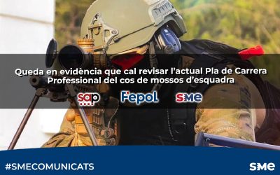 Queda en evidència que cal revisar l’actual Pla de Carrera Professional del cos de mossos d’esquadra