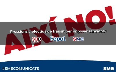 Pressions a efectius de trànsit per imposar sancions?