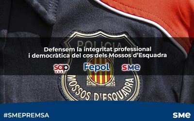 Defensem la integritat professional i democràtica del cos dels Mossos d’Esquadra