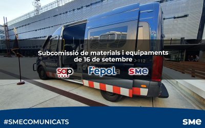 Subcomissió de materials i equipaments de 16 de setembre
