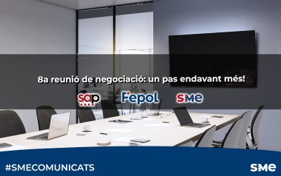 8a reunió de negociació: un pas endavant més!