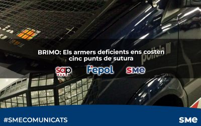 BRIMO: Els armers deficients ens costen cinc punts de sutura