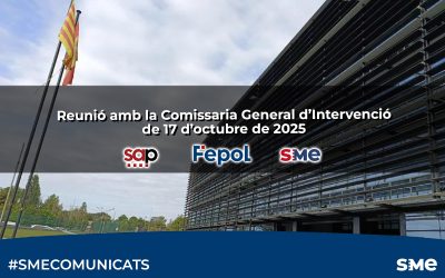 Reunió amb la Comissaria General d’Intervenció de 17 d’octubre de 2025