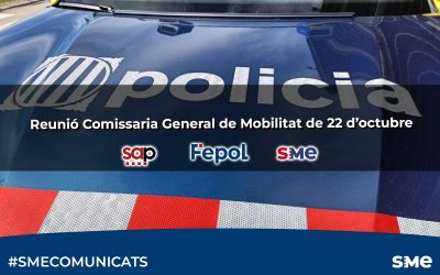 Reunió Comissaria General de Mobilitat de 22 d’octubre