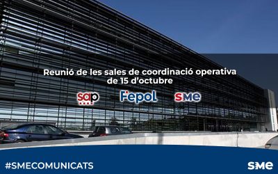 Reunió de les sales de coordinació operativa de 15 d’octubre