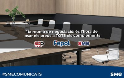 11a reunió de negociació: és l’hora de posar els preus a TOTS els complements
