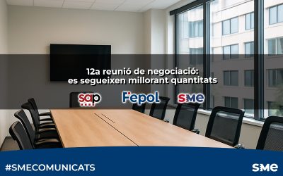 12a reunió de negociació: es segueixen millorant quantitats