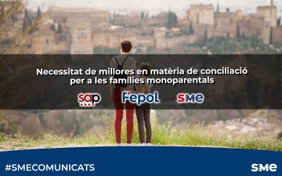 Necessitat de millores en matèria de conciliació per a les famílies monoparentals