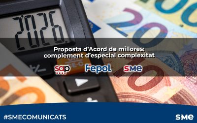 Proposta d’Acord de millores: complement d’especial complexitat