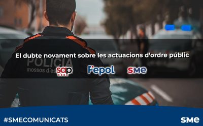 El dubte novament sobre les actuacions d’ordre públic