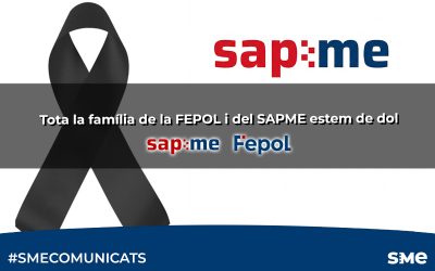 Tota la família de la FEPOL i del SAPME estem de dol