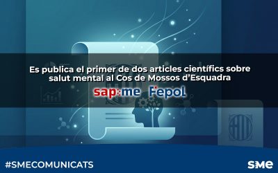 Es publica el primer de dos articles científics sobre salut mental al Cos de Mossos d’Esquadra