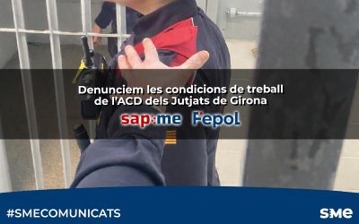 Denunciem les condicions de treball de l’ACD dels Jutjats de Girona