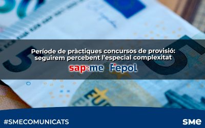Període de pràctiques concursos de provisió: seguirem percebent l’especial complexitat